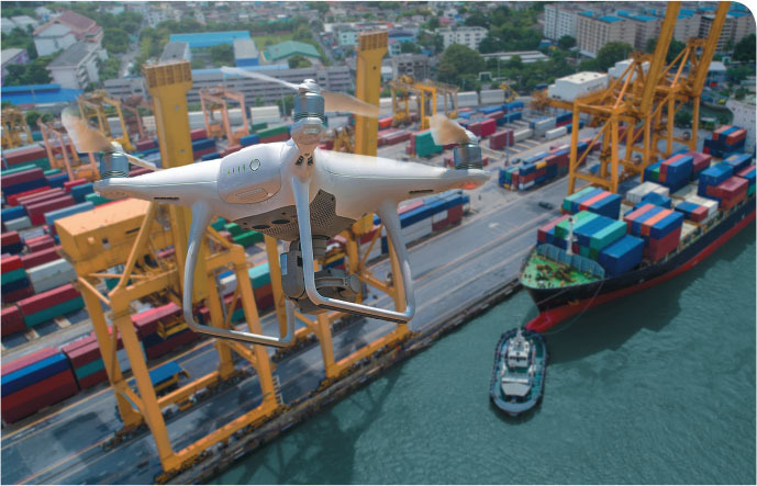 ports eye drones for bigger role