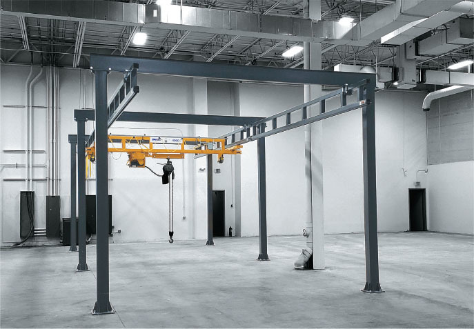 freestanding workstation bridge